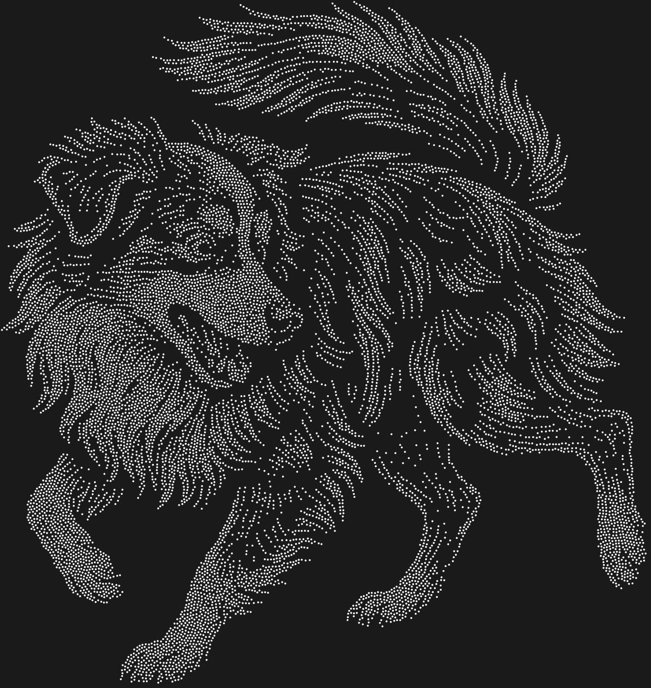 Трафарет Австралийская овчарка — AUSTRALIANPIRUETTE1