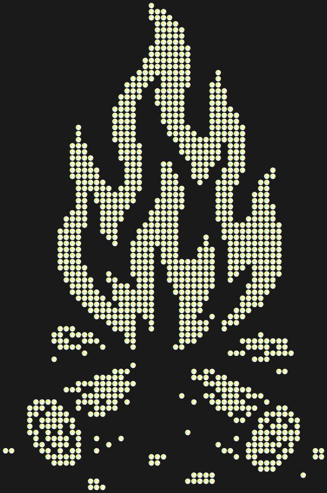 Трафарет Bonfire — RHT_BONFIRE1_SS20_CRYSTAL_AB