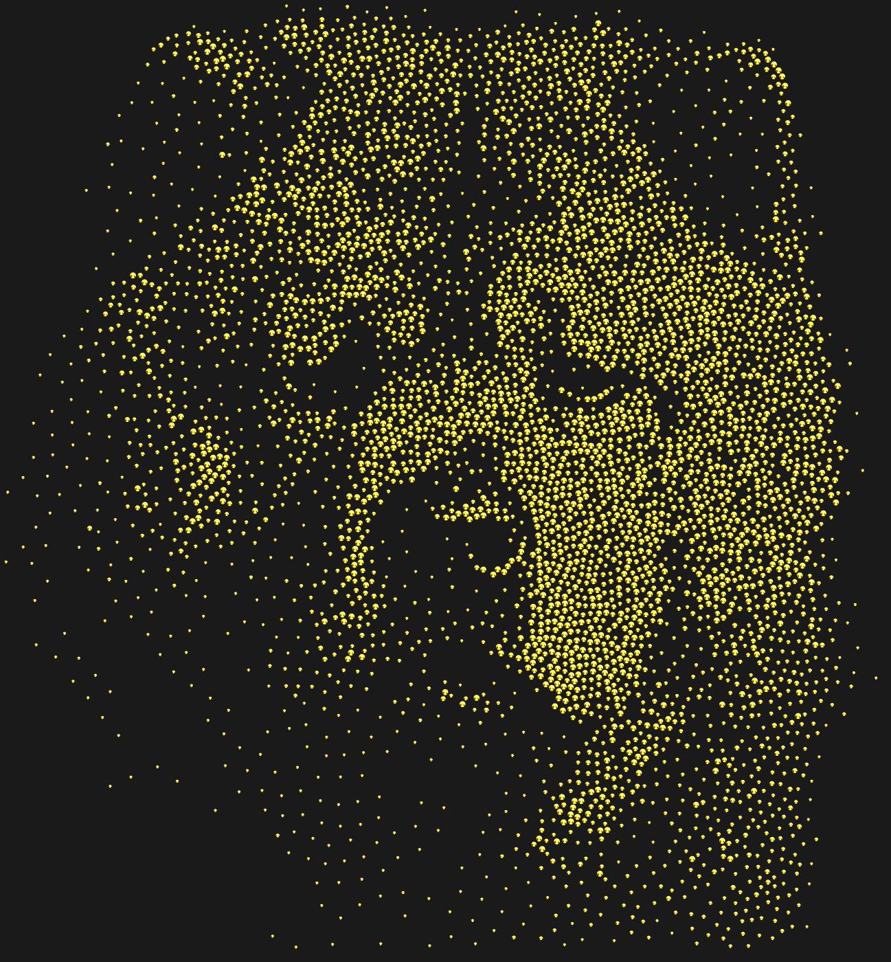 Трафарет Чау-чау — CHOWCHOW1