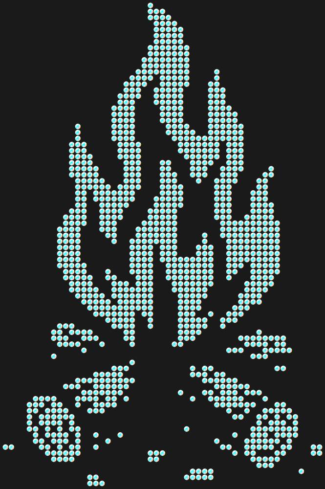 Трафарет Bonfire — RHT_BONFIRE1_SS12_CRYSTAL_AB_DMC