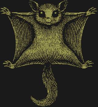 Рисунок из страз «Белка-летяга», сияющий 9415 кристаллами, оживит ваш холст, даря крылья вдохновению и лёгкость лесного танца.