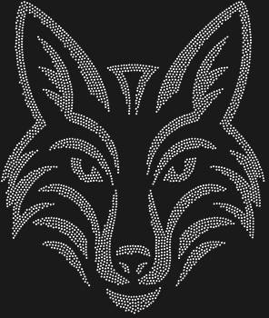 Рисунок из страз «Маска Лиса - Северная Америка», сияющий 3112 искрами, оживает мистической грацией, увлекая в мир тайн дикой природы и вечной охоты.