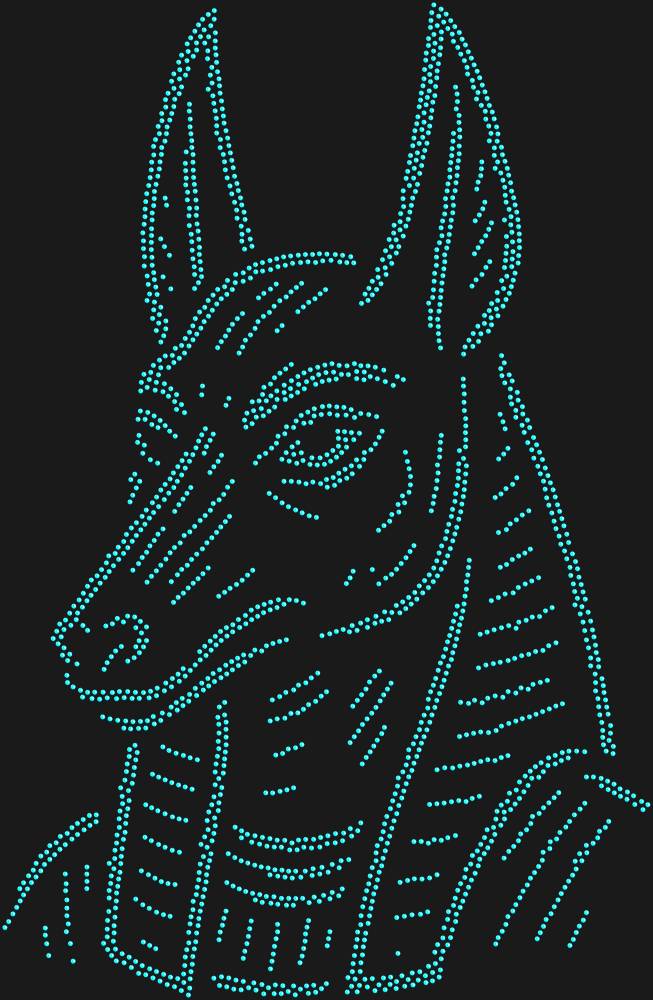 Трафарет Anubis — RHT_ANUBIS1_SS16_AQUAMARINE