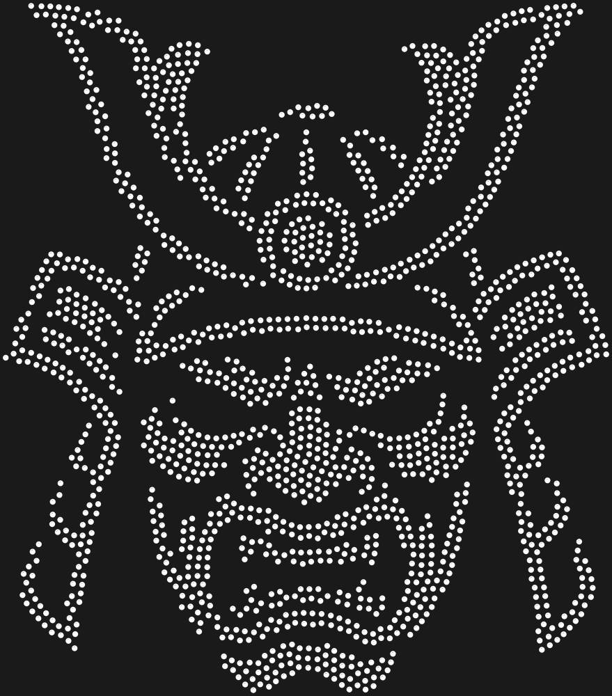 Трафарет Samurai mask — RHT_SAMURAI2_SS16_CRYSTAL_CLEAR
