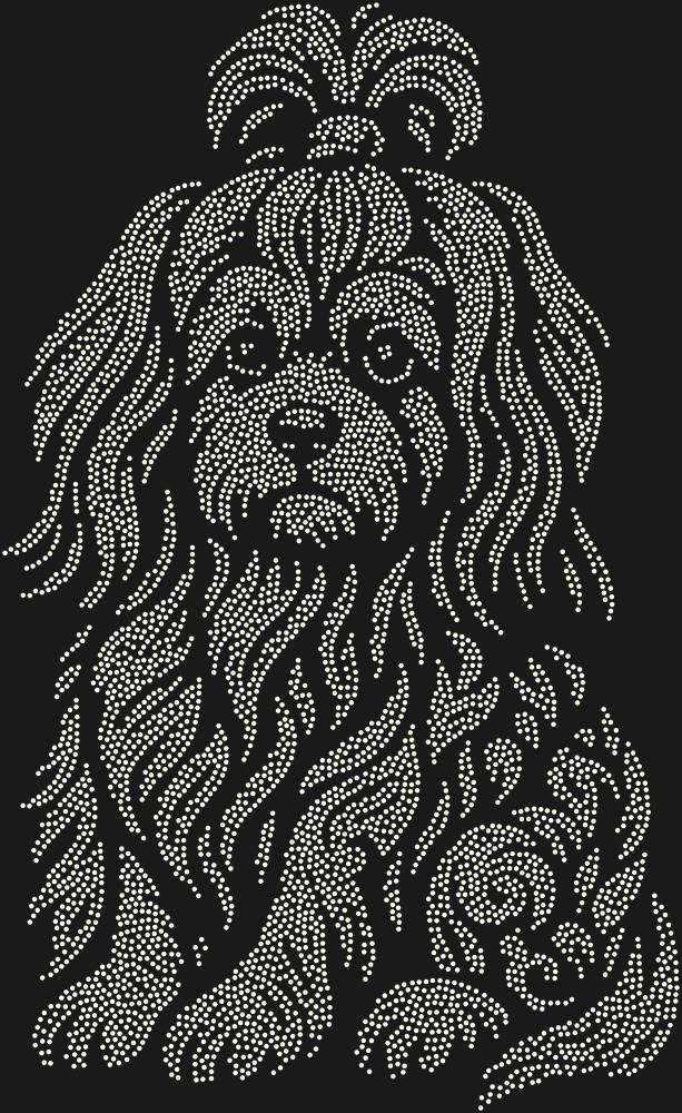 Трафарет Shih Tzu — RHT_SHIHTZU1_SS20_CRYSTAL_AB
