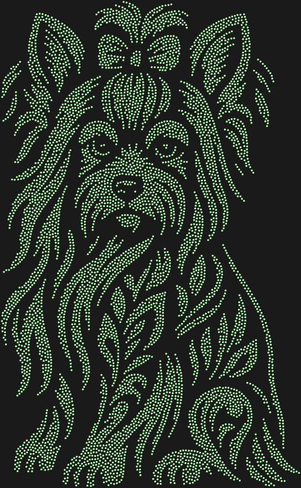 Трафарет Yorkshire Terrier — RHT_YORKSHIRETERRIER1_SS12_LT_PERIDOT