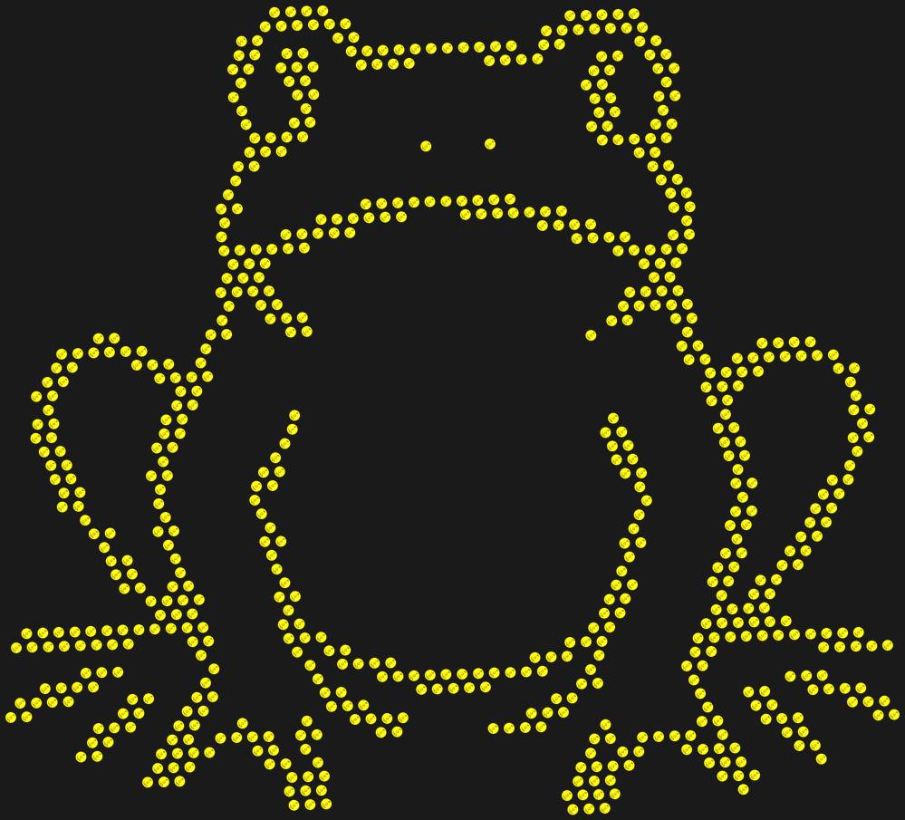 Трафарет Frog — RHT_FROG1_SS10_CITRINE