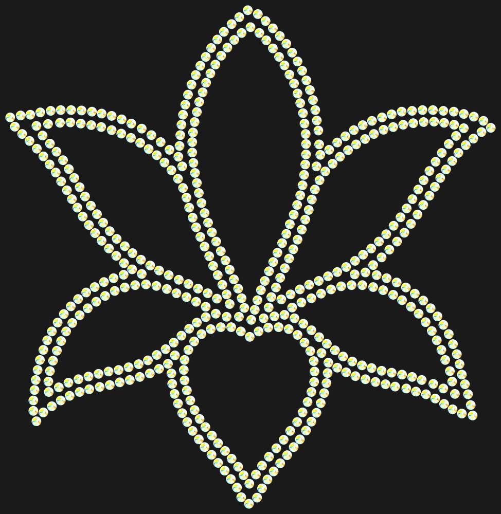 Трафарет Lily — RHT_LILY1_SS6_CRYSTAL_AB