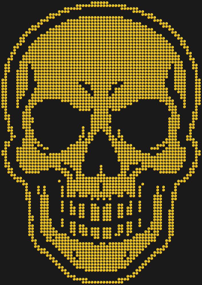 Трафарет Skull — RHT_SKULL1_SS10_TOPAZ