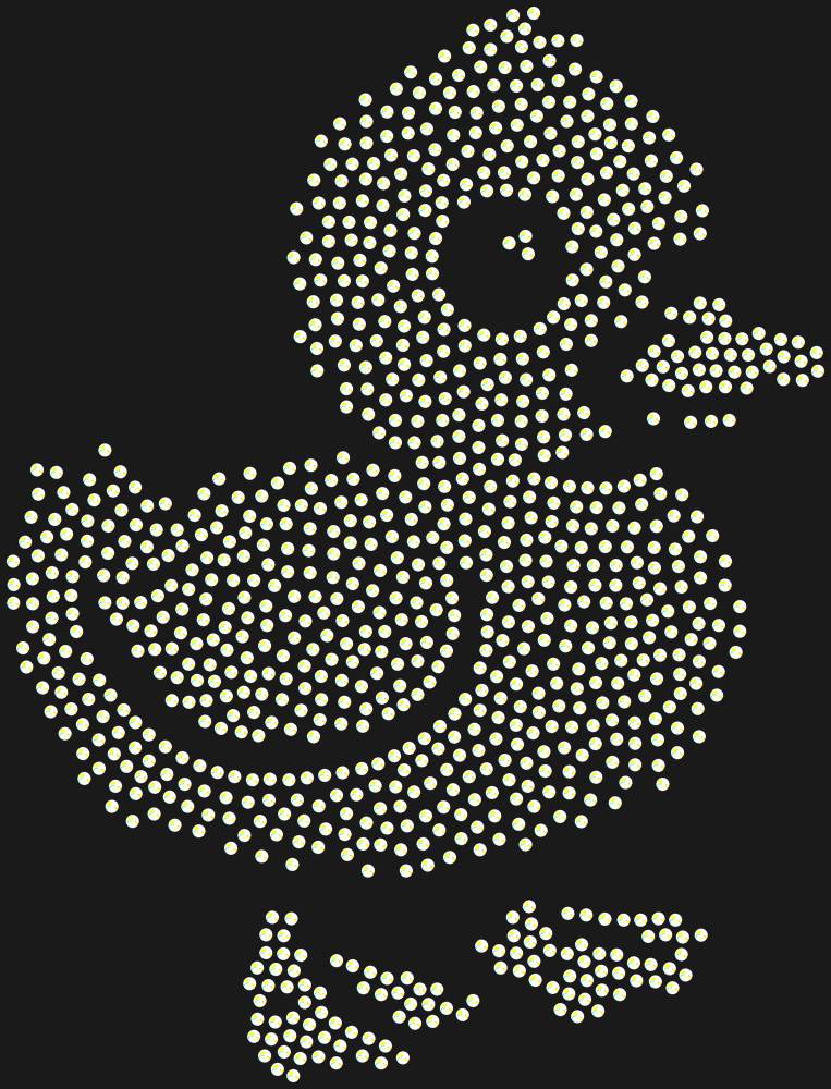 Трафарет Duckling — RHT_DUCKLING1_SS12_CRYSTAL_AB