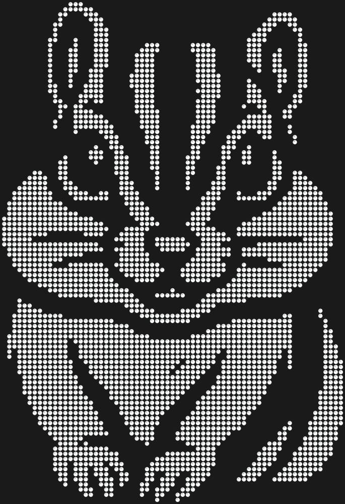 Трафарет Chipmunk — RHT_CHIPMUNK1_SS10_CRYSTAL_CLEAR