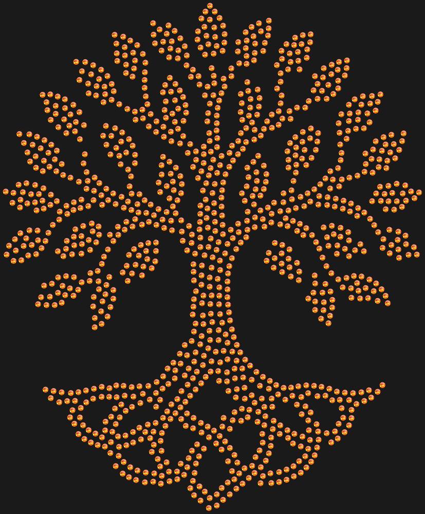 Трафарет Tree of Life — RHT_TREEOFLIFE1_SS16_RED_VOLCANO