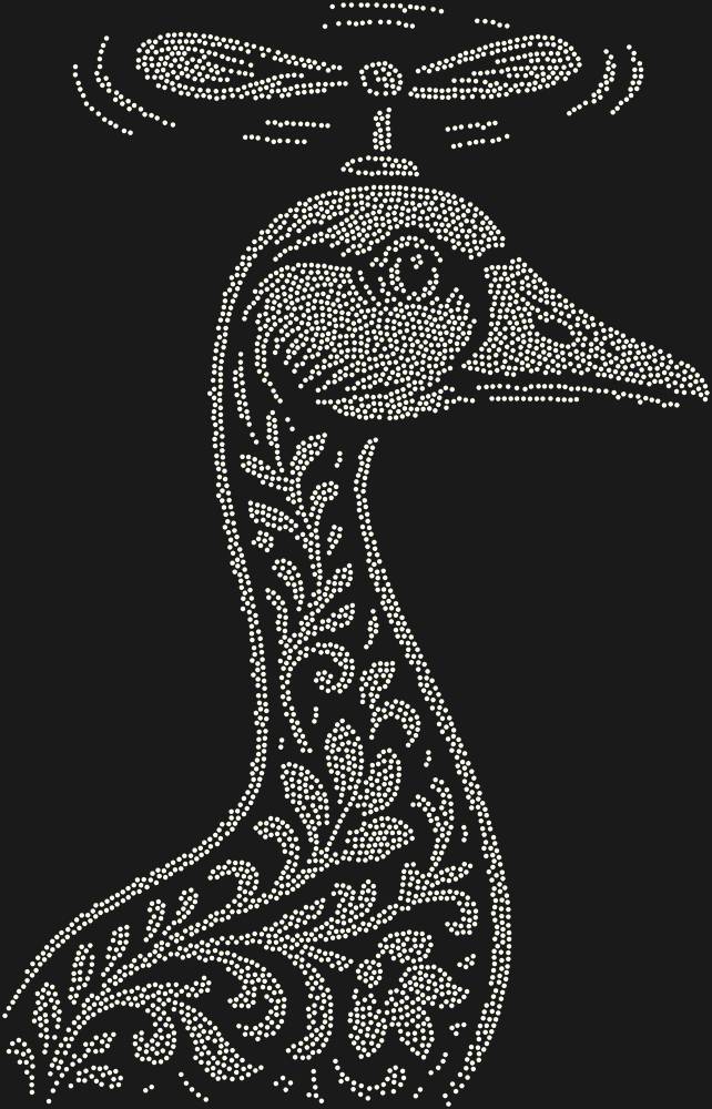 Трафарет Гусь Пропеллер — RHT_GOOSE2_SS20_CRYSTAL_AB