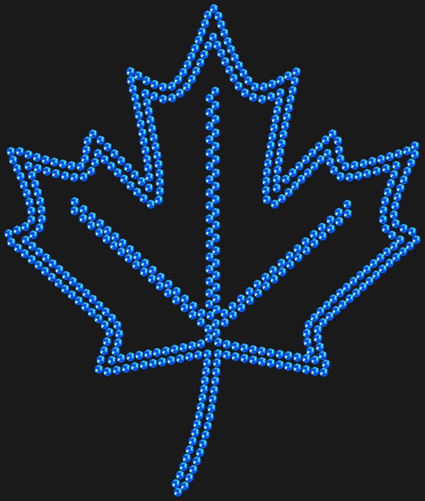 Трафарет Maple leaf — RHT_MAPLE1_SS16_SAPPHIRE