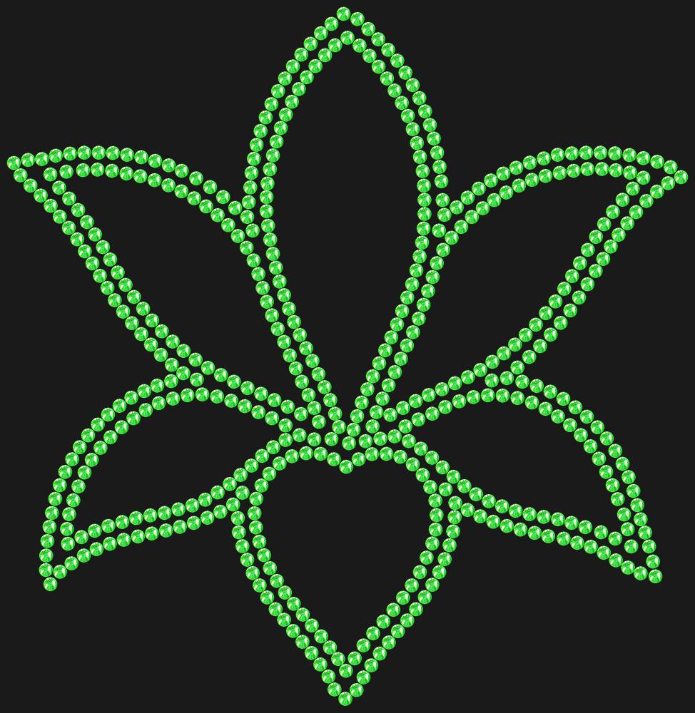 Трафарет Lily — RHT_LILY1_SS16_LT_PERIDOT