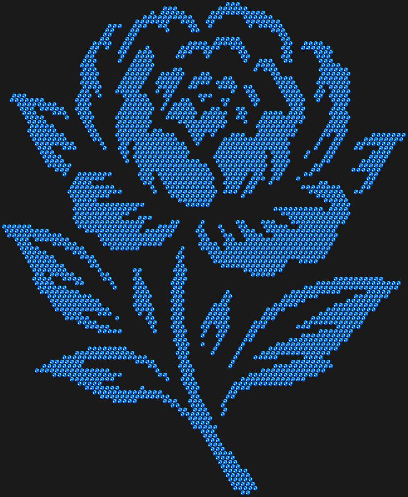 Трафарет Peony — RHT_PEONY1_SS16_SAPPHIRE