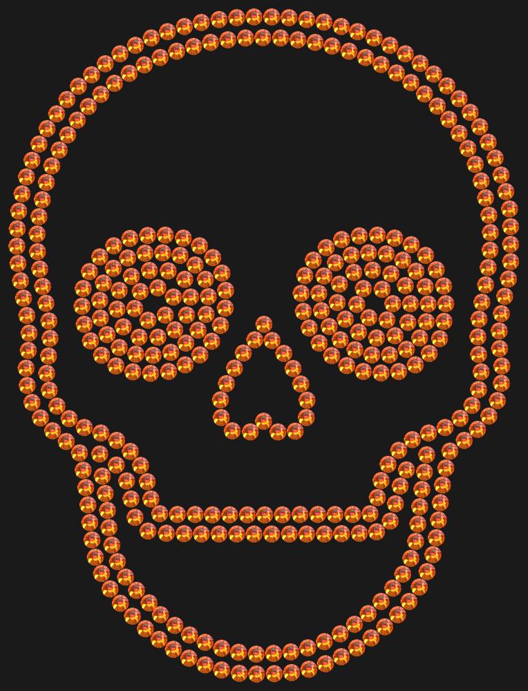 Трафарет Skull — RHT_SCULL2_SS16_RED_VOLCANO