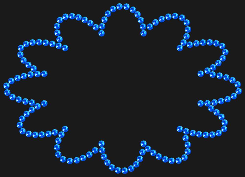 Трафарет Speech bubble — RHT_CLOUD1_SS10_SAPPHIRE