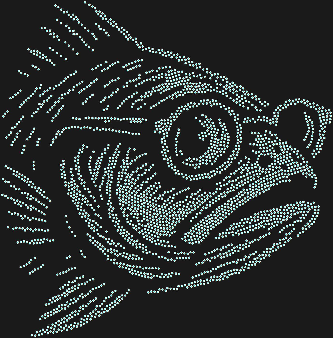 Трафарет Fish in glasses — FISHGLASS1