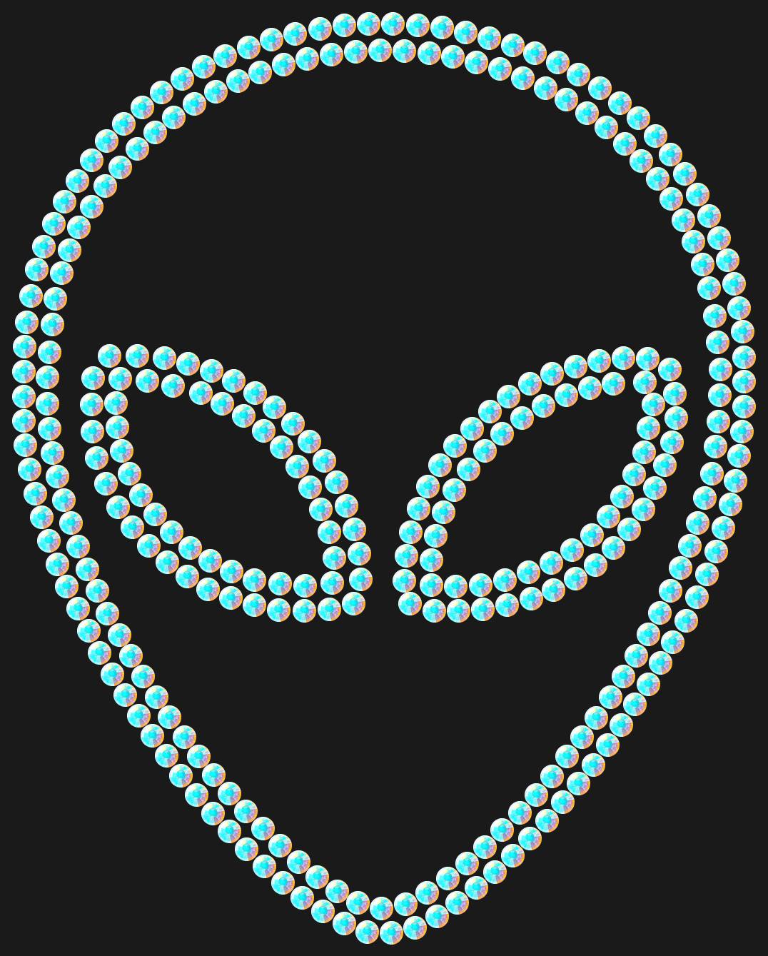 Трафарет Alien — UFO1
