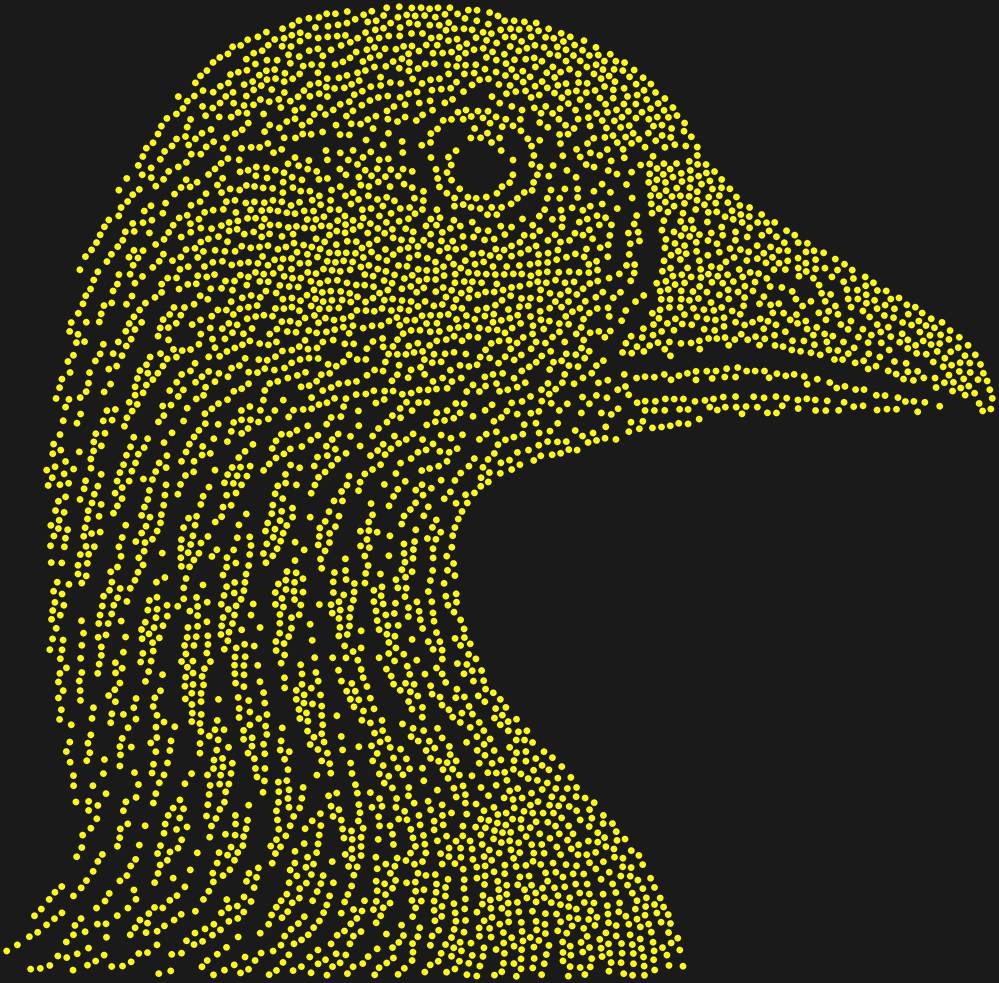 Трафарет Гусь — RHT_GOOSE1_SS16_CITRINE