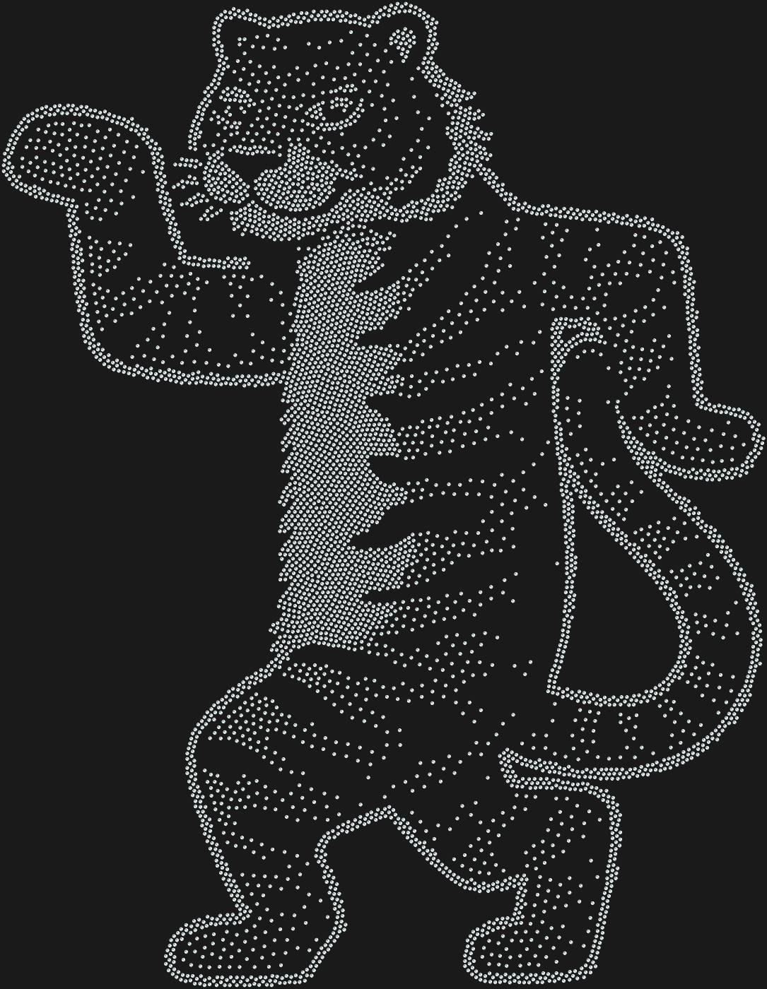 Трафарет Тигр — TIGER4