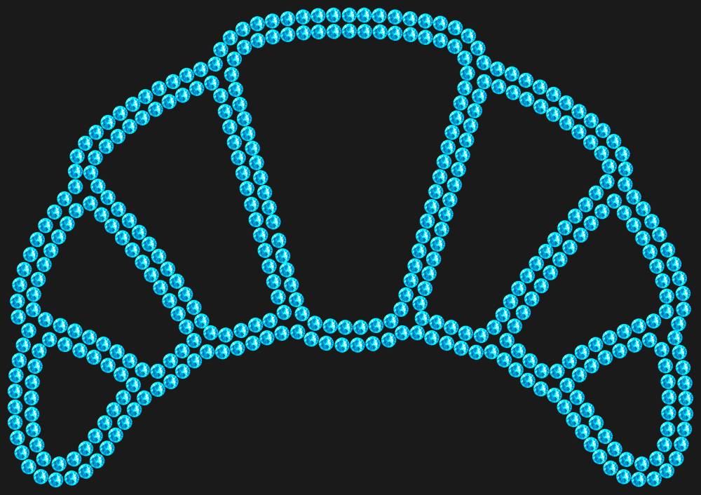 Трафарет Сroissant — RHT_CROISSANT1_SS10_AQUAMARINE
