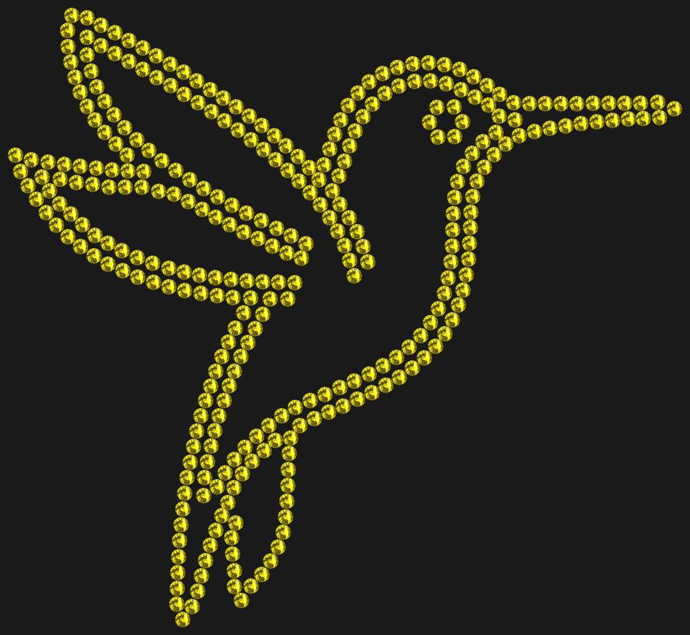 Трафарет Hummingbird — RHT_HUMMINGBIRD1_SS10_OLIVE