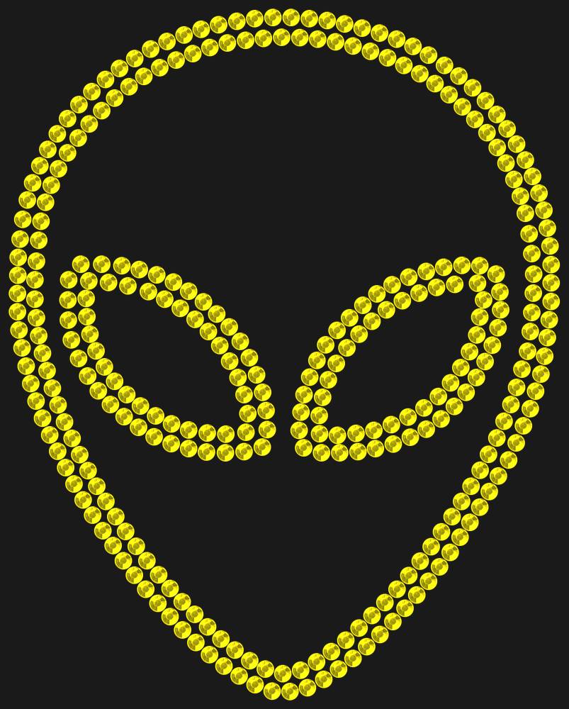 Трафарет Alien — RHT_UFO1_SS16_CITRINE