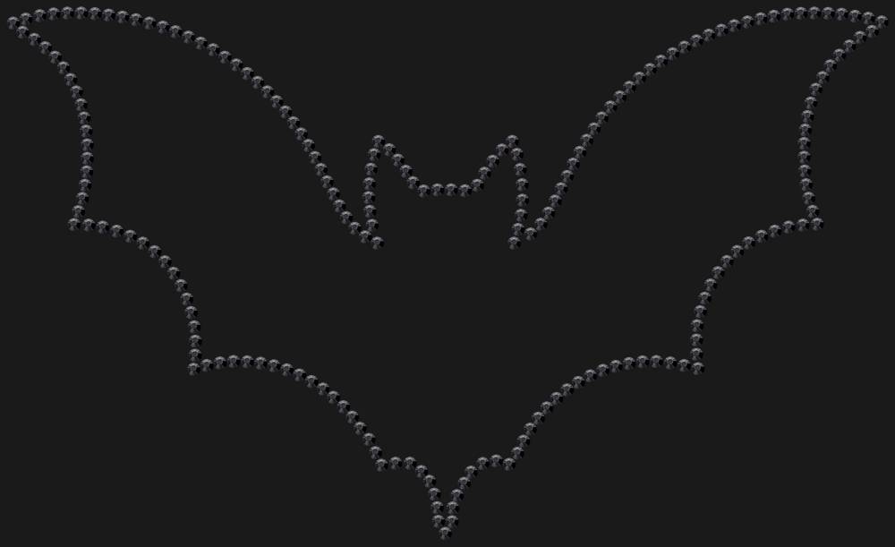 Трафарет Bat — RHT_BAT1_SS16_JET_BLACK