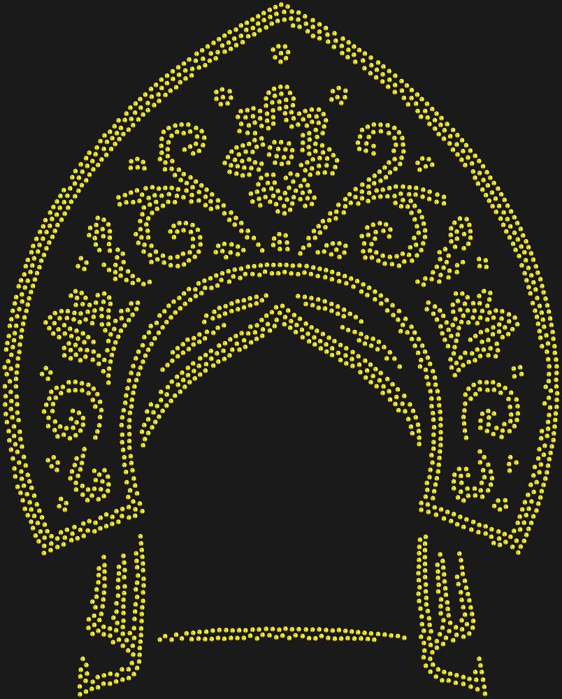 Трафарет Kokoshnik — RHT_KOKOSHNIK1_SS16_OLIVE