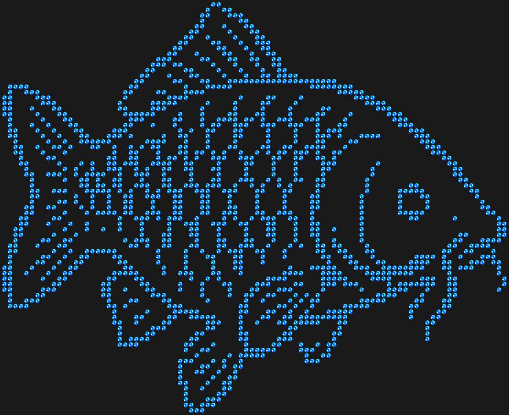 Трафарет Carp — RHT_CARP2_SS16_SAPPHIRE