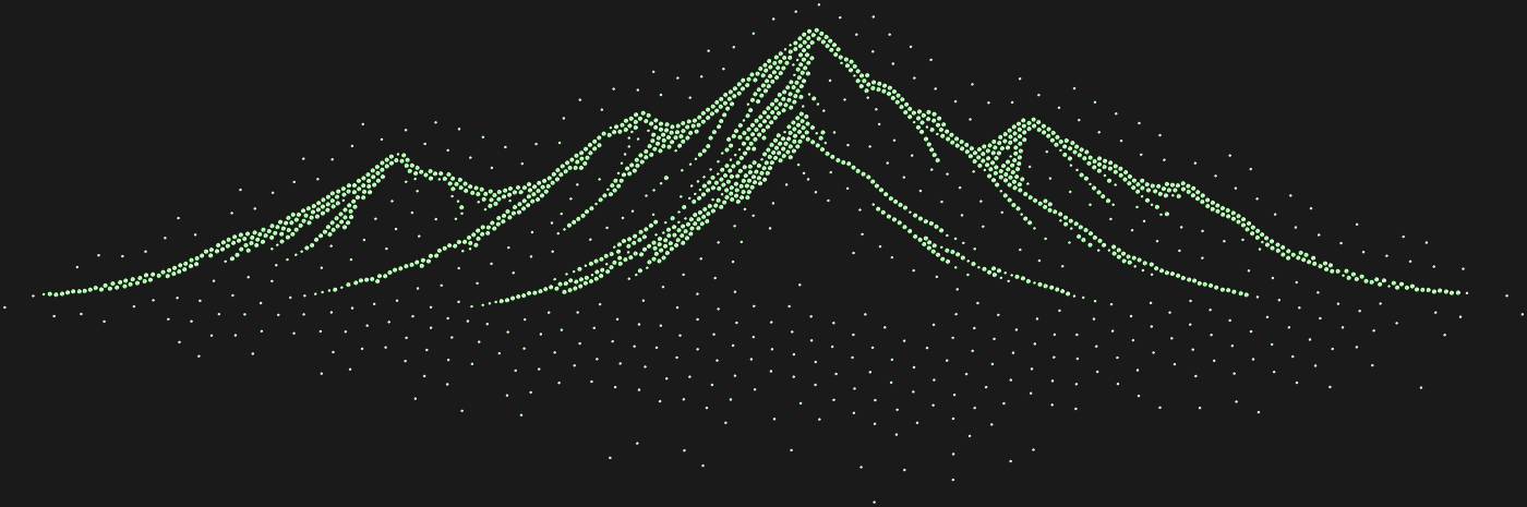 Трафарет Горы — MOUNTAINLINE1