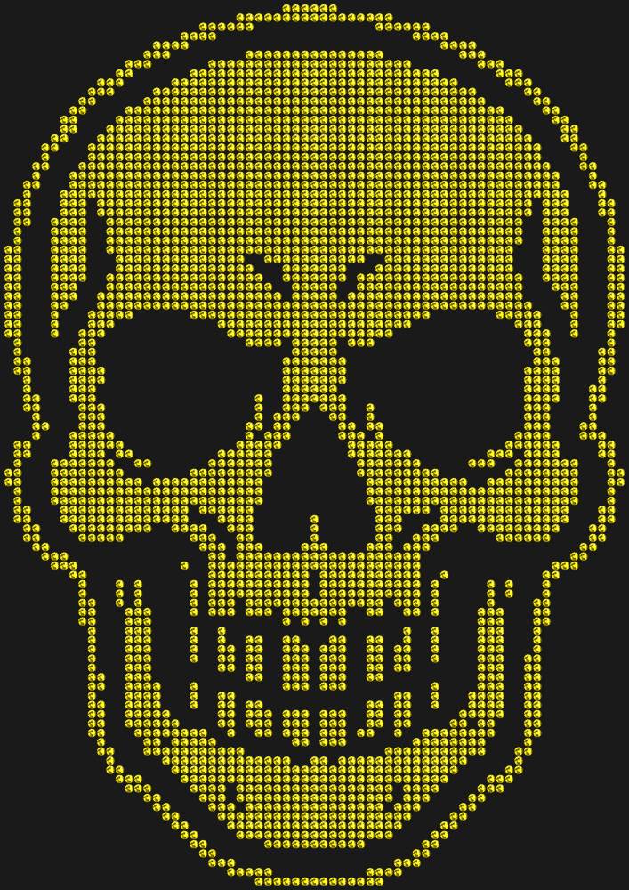 Трафарет Skull — RHT_SKULL1_SS10_OLIVE
