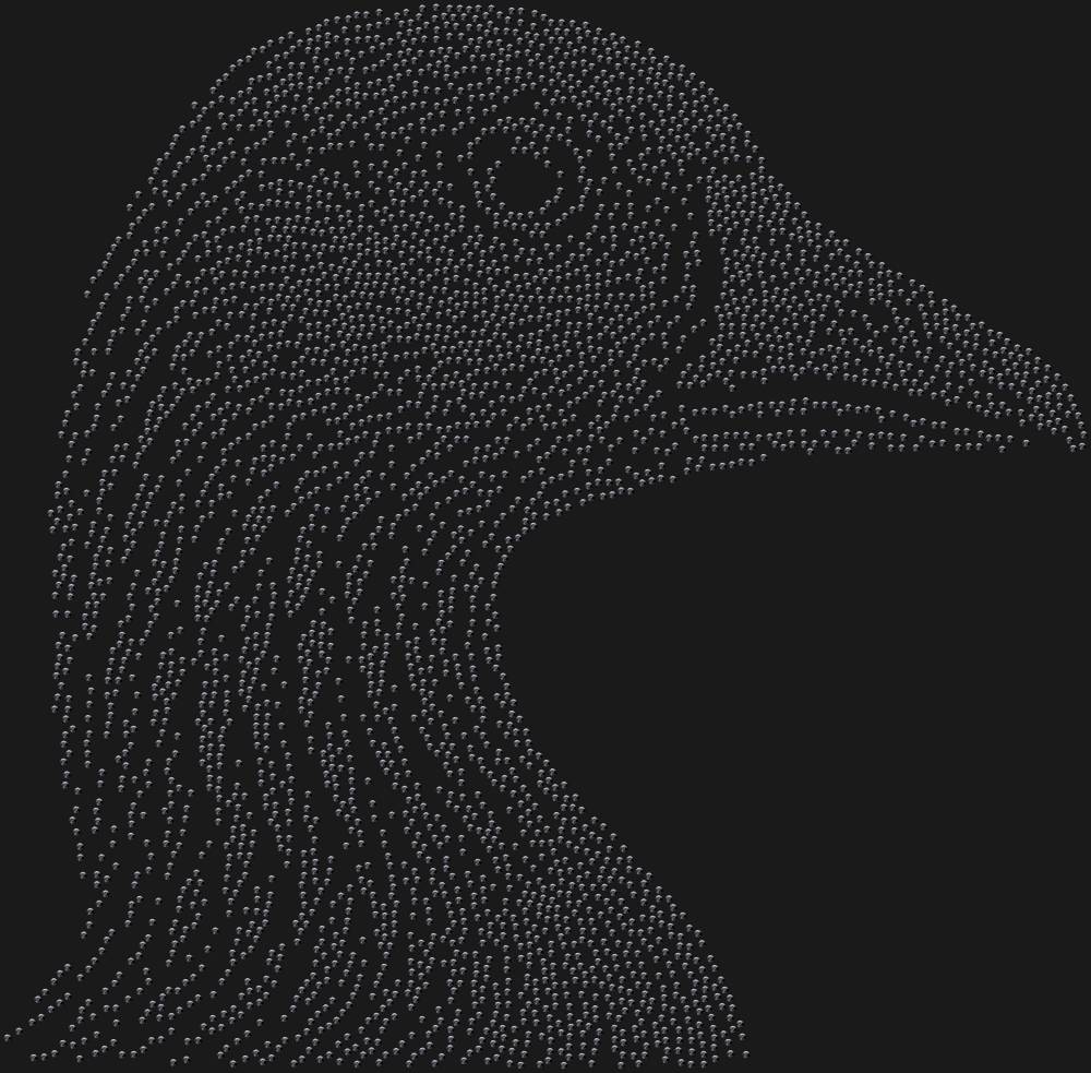 Трафарет Гусь — RHT_GOOSE1_SS10_JET_BLACK