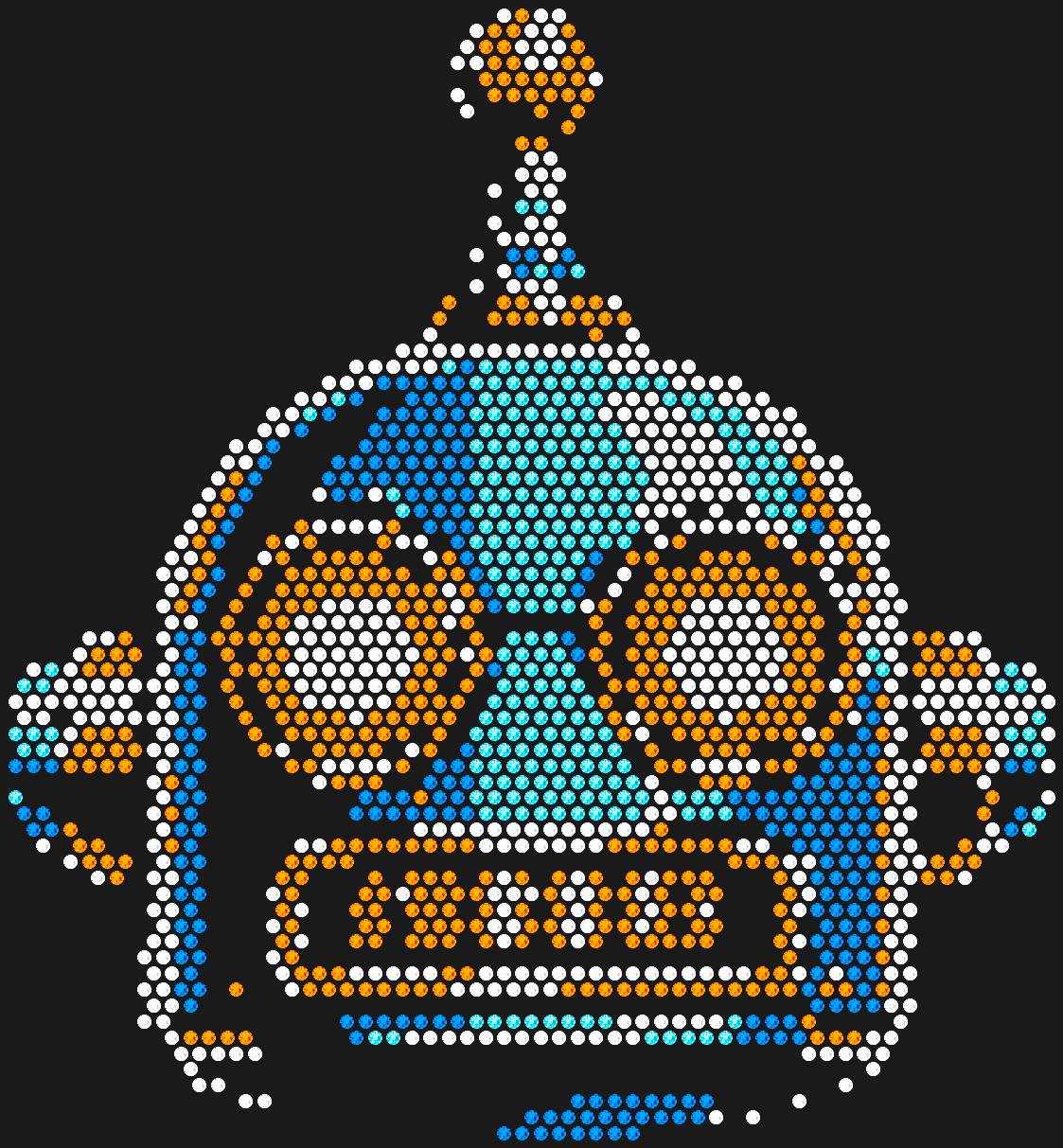 Трафарет Робот — ROBOTHEAD1