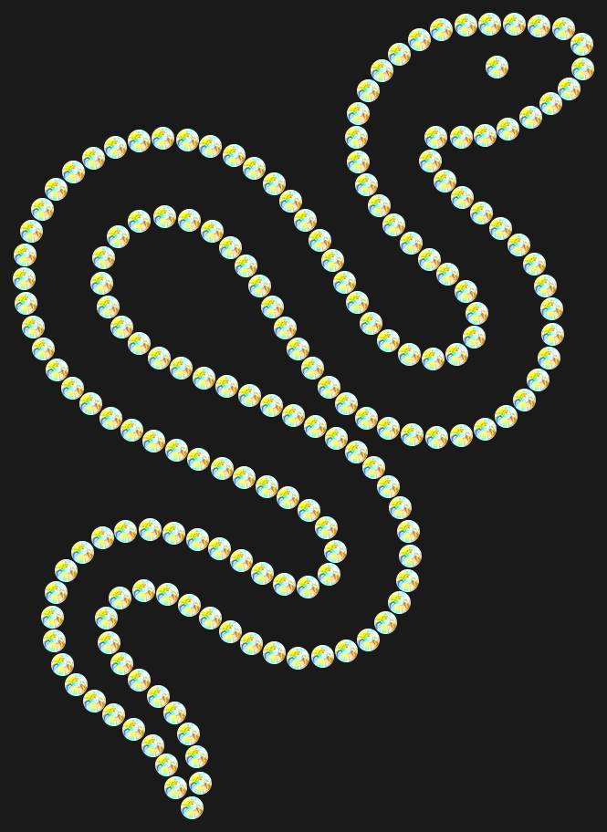 Трафарет Snake — RHT_SNAKE1_SS6_CRYSTAL_AB