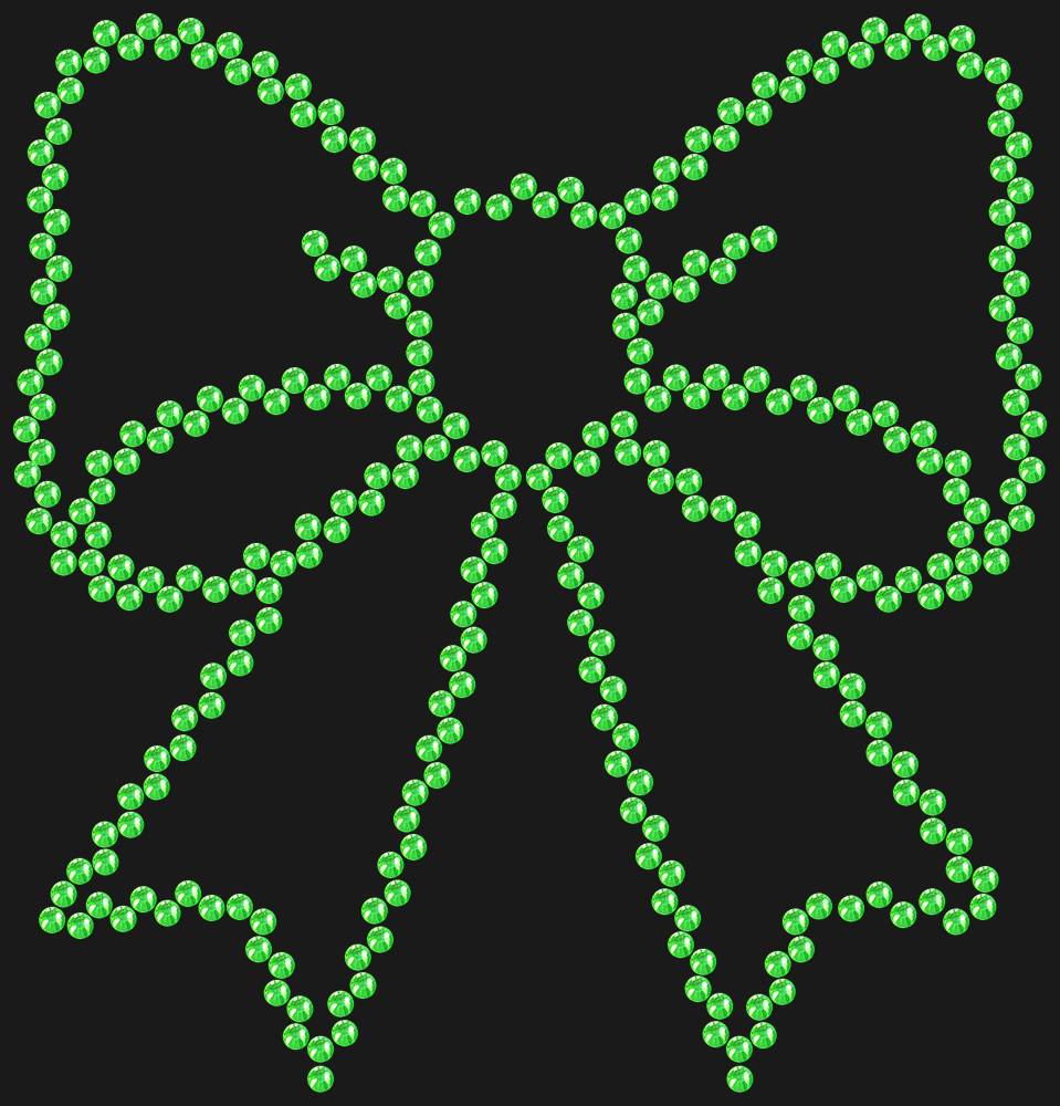 Трафарет Bow — RHT_BOW1_SS16_LT_PERIDOT