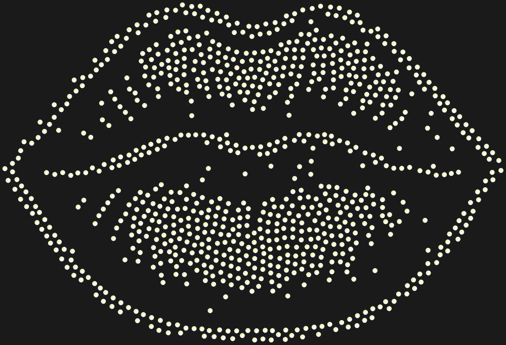 Трафарет Lips — RHT_LIPS2_SS16_CRYSTAL_AB