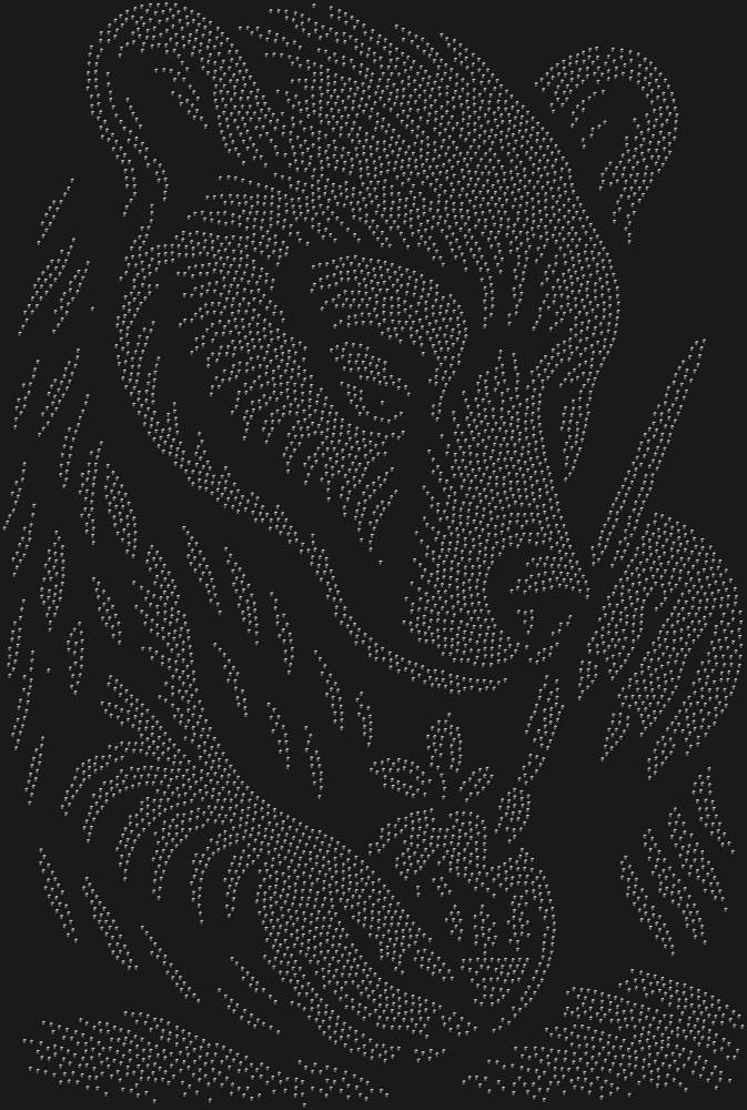 Трафарет Медведь рисует на клюкве — RHT_BEARPAINTING1_SS3_JET_BLACK