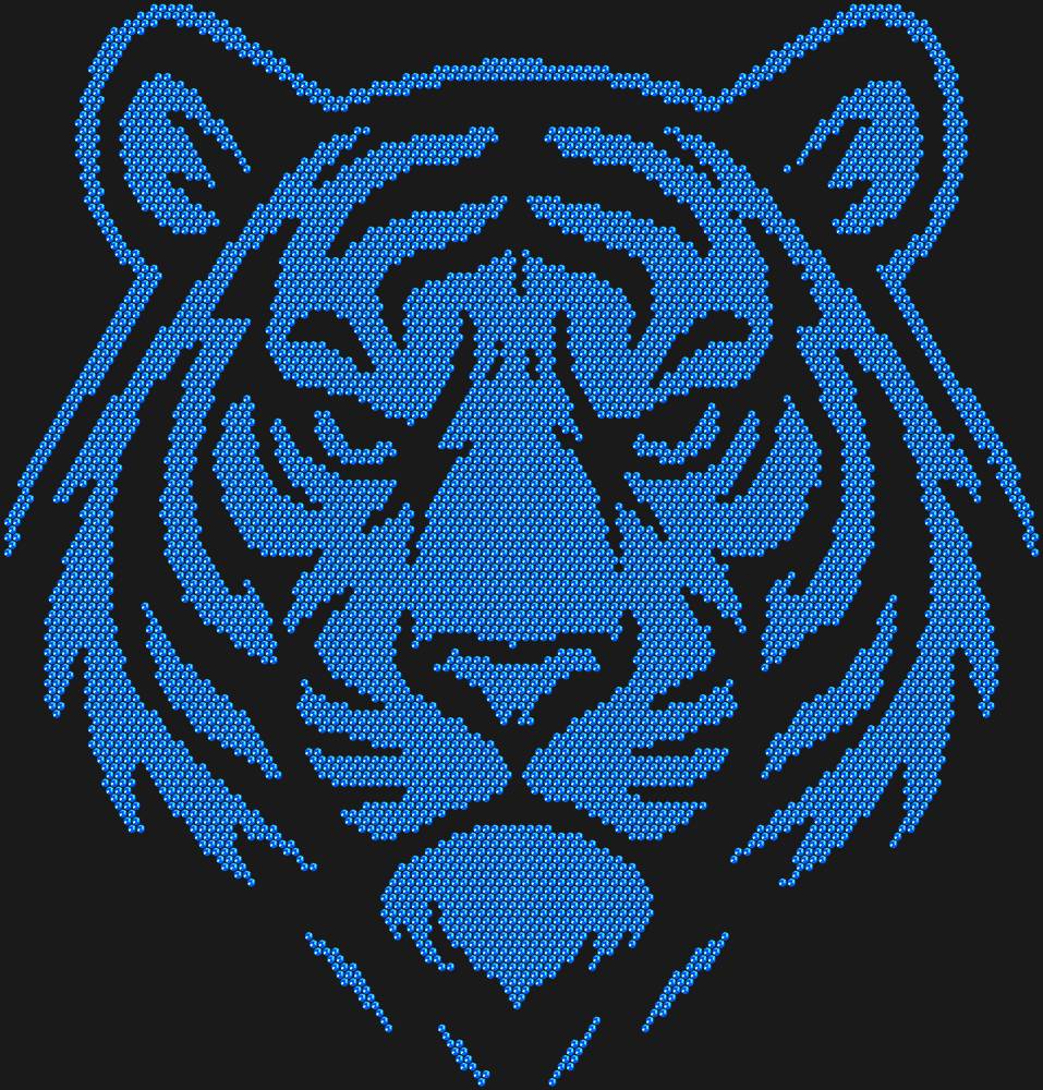 Трафарет Tiger — RHT_TIGER1_SS10_SAPPHIRE