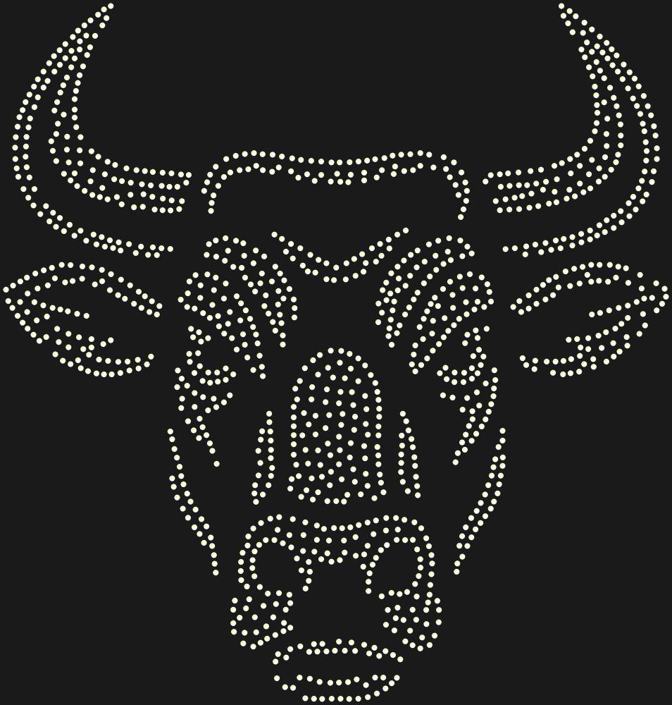 Трафарет Bull — RHT_BULL1_SS6_CRYSTAL_AB