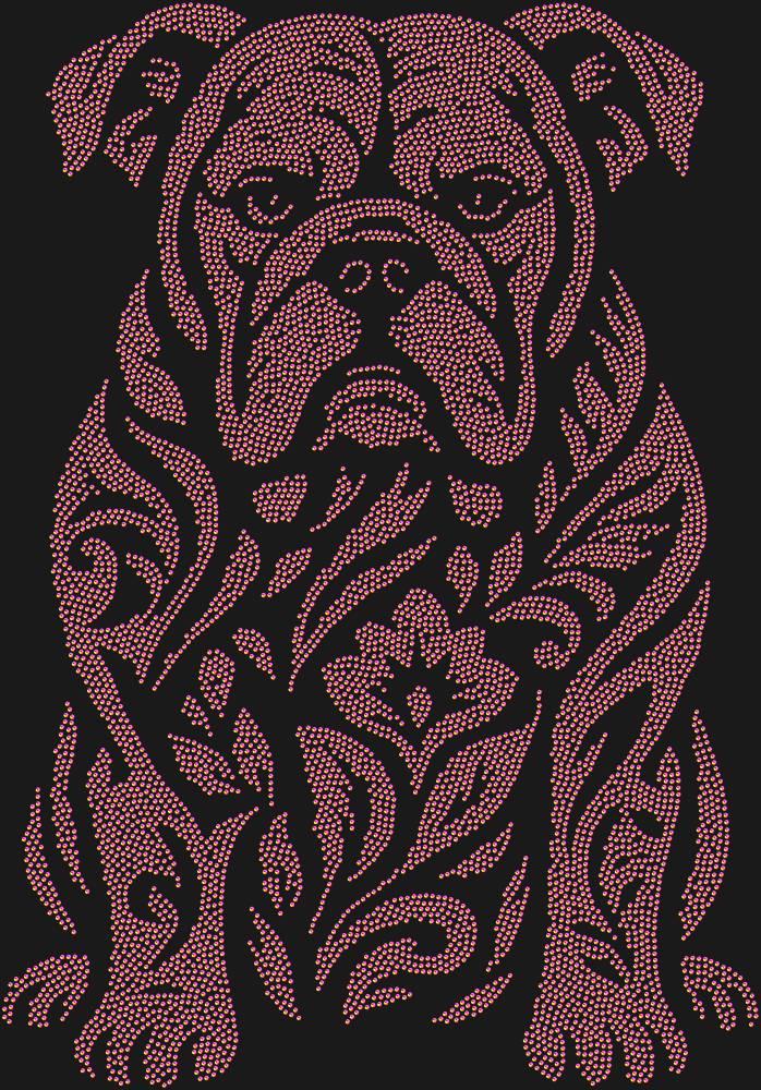 Трафарет Bulldog — RHT_BULLDOG1_SS16_RAINBOW