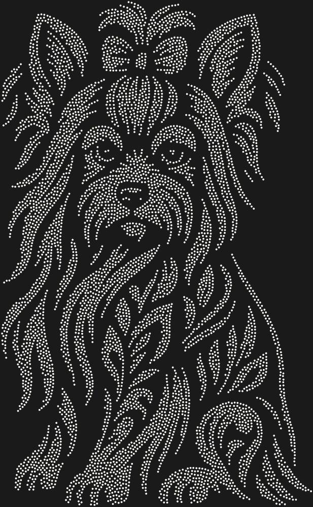 Трафарет Йоркширский терьер — RHT_YORKSHIRETERRIER1_SS3_CRYSTAL_AB