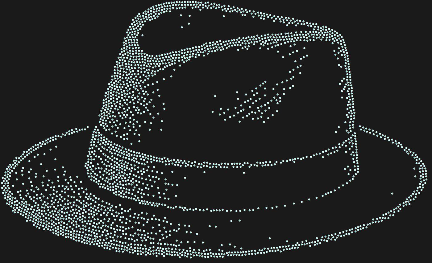 Трафарет Шляпа — HAT1