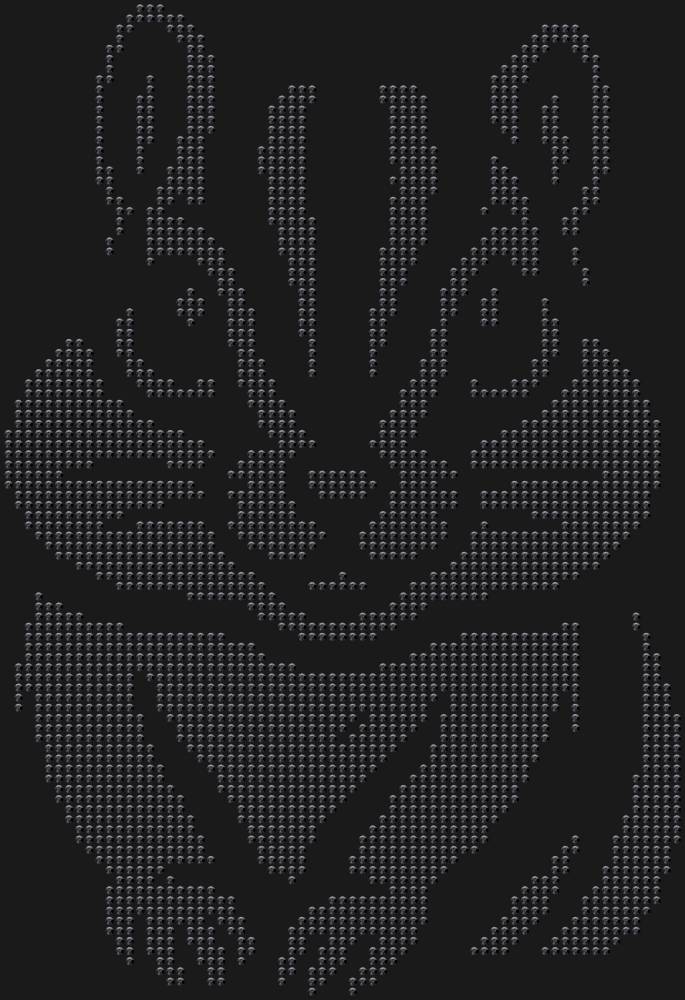Трафарет Chipmunk — RHT_CHIPMUNK1_SS10_JET_BLACK