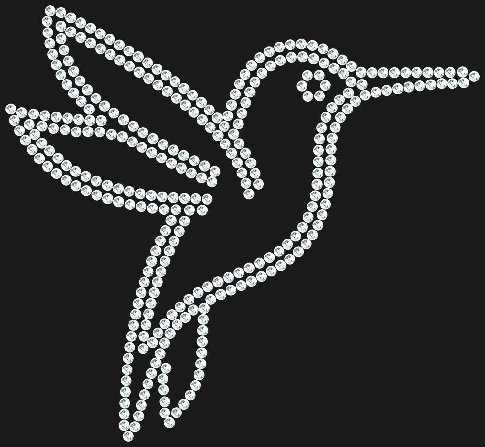 Трафарет Hummingbird — RHT_HUMMINGBIRD1_SS16_CRYSTAL_CLEAR