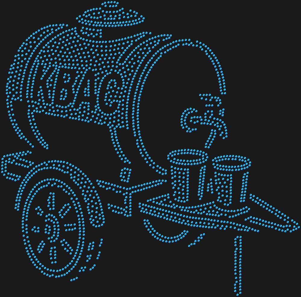 Трафарет Barrel of kvass — RHT_KVASS1_SS16_SAPPHIRE