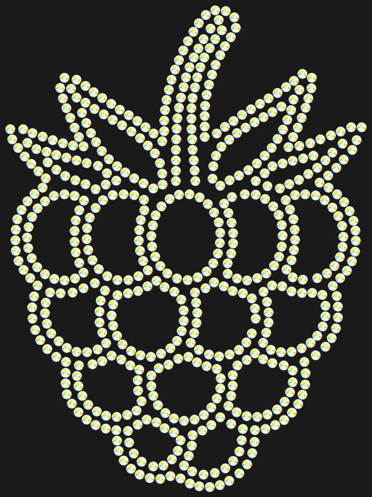 Трафарет Raspberry — RHT_RASPBERRY1_SS6_CRYSTAL_AB
