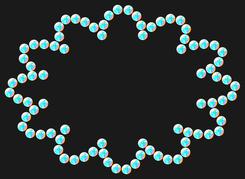 Трафарет Mini cloud — RHT_CLOUD2_SS16_CRYSTAL_AB_DMC